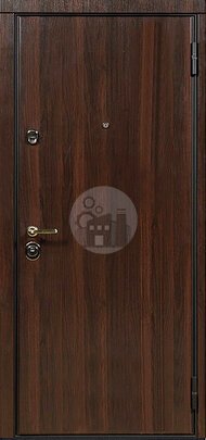 Дверь стальная для дачи, двухсторонняя отделка ламинат-ДВ-849