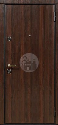 дверь стальная для дачи, двухсторонняя отделка ламинат-ДВ-849