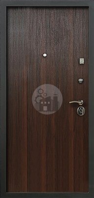 дверь стальная для дачи, двухсторонняя отделка ламинат - внутренняя часть двери ДВ-849