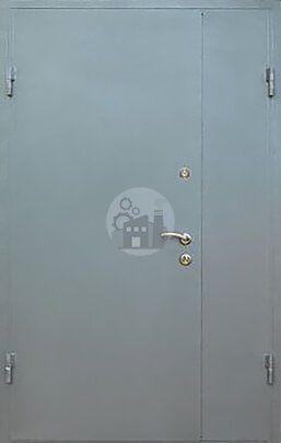 Двустворчатая дверь для котельной без утеплителя-ДВ-898