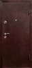 миниатюра металлическая дверь в квартиру, отделка порошком с двух сторон-ДВ-792
